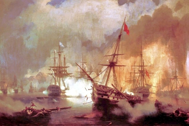 Naval Battle of Navarino - October 1827